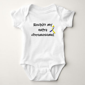 Body Chemise infantile "basculant mon chromosome