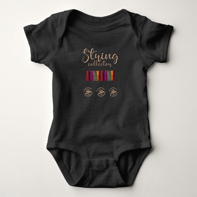 Body chemise pour bébé créative et amusante (Devant)