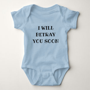 Body chemise pour un enfant maléfique
