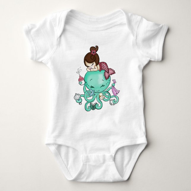 Body Chemise T Babysitter Octopus (Devant)