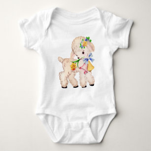 BODY CHEMISE VINTAGE DE L'AGNEAU DE PÂQUES