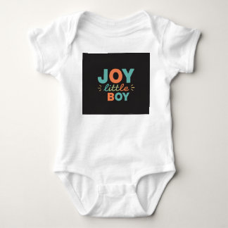 Body chemises de joie pour petit garçon