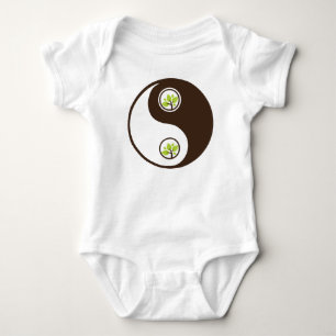 Body Chemises de la planète biologique Yin Yang