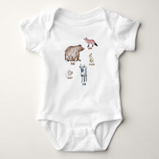 Body Cherokee bébé vêtements animaux