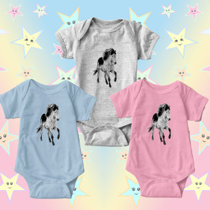 Body Cheval islandais en mouvement