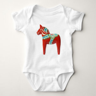 Body Cheval rouge de Dala de Suédois