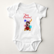 Chien de Noël Mignon et Personnalisable Yappy Husk