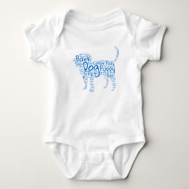 Body Chien Word Cloud (Devant)