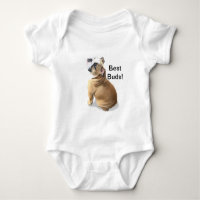 Chiot anglais de bouledogue avec la PERSONNALISER