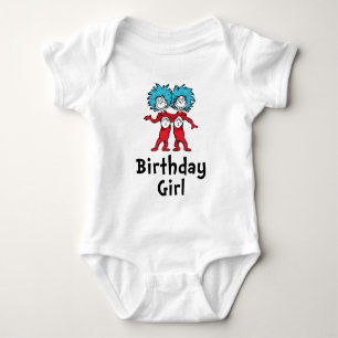 Body Chose Une Chose Deux Jumeaux Anniversaire   Fille 
