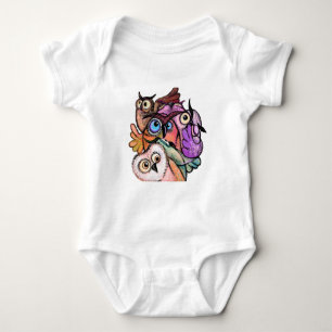 Body Chouette surprise Drôle Baby Bodysuit