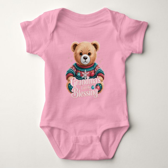 Body Christmas Gifts for Grandkids Grandma’s Blessing (Devant)