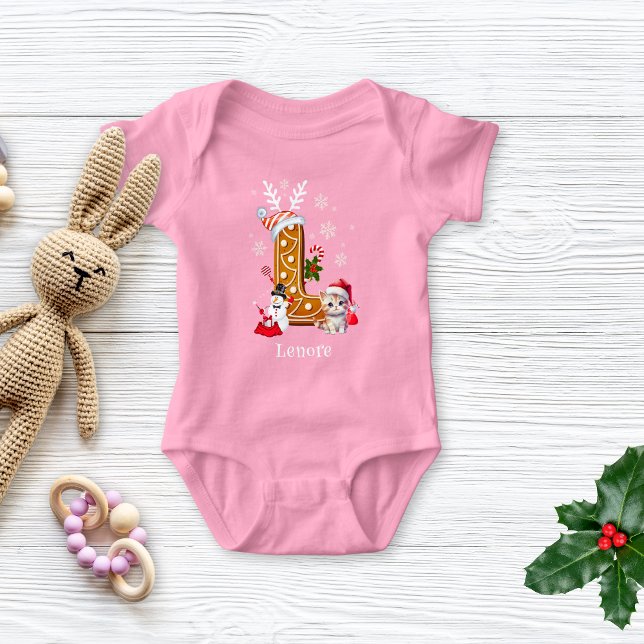 Body Christmas Kitten Père Noël Lettre pain d'épices L  (Créateur téléchargé)