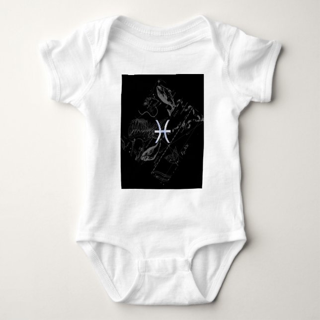 Body Chrome comme Pisces Zodiac Connexion Black Heveliu (Devant)