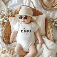 Ciao Bella Hello Beautiful Typographie Moderne