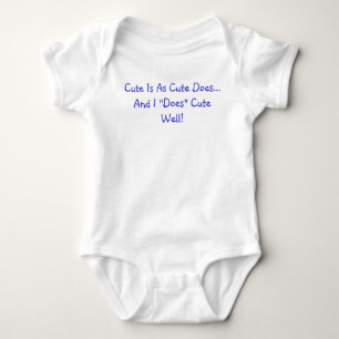 Body Citation Cute Is As Cute Does