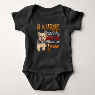 Body Citation de l'infirmière adorante de Cute Yorkie p
