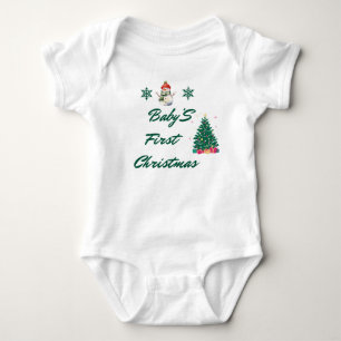 Body Citation de Noël de la petite fille