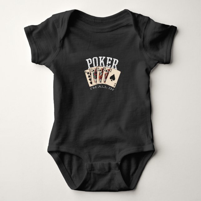 Body Citation de poker pour joueur (Devant)