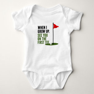 Body Citation drôle de golf pour bébé golfeur