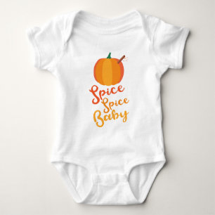 Body Citrouille "Spice Spice Bébé" Funny Fall Shirt