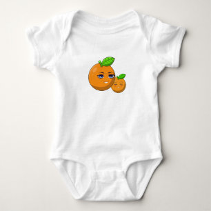 Body Citrus Love - maman et fils orange amoureux