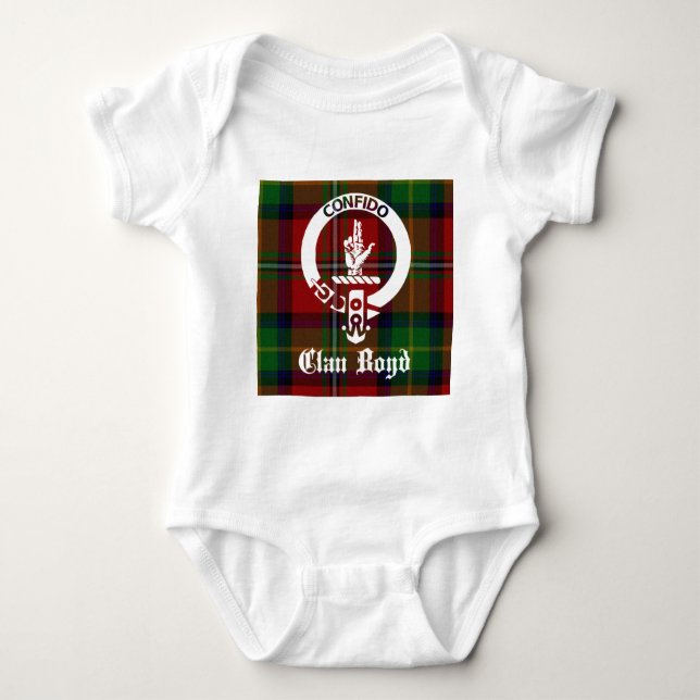 Body Clan Boyd Crest Tartan (Devant)