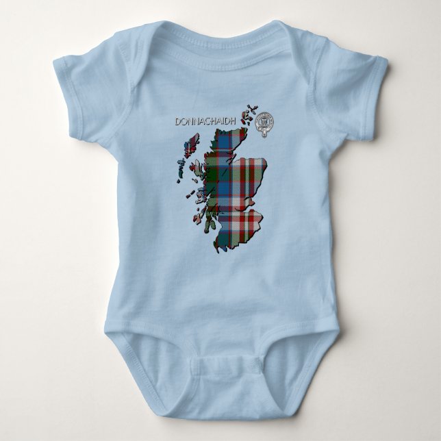 Body Clan Donnachaidh (Robertson) Crest & Dress Tartan (Devant)