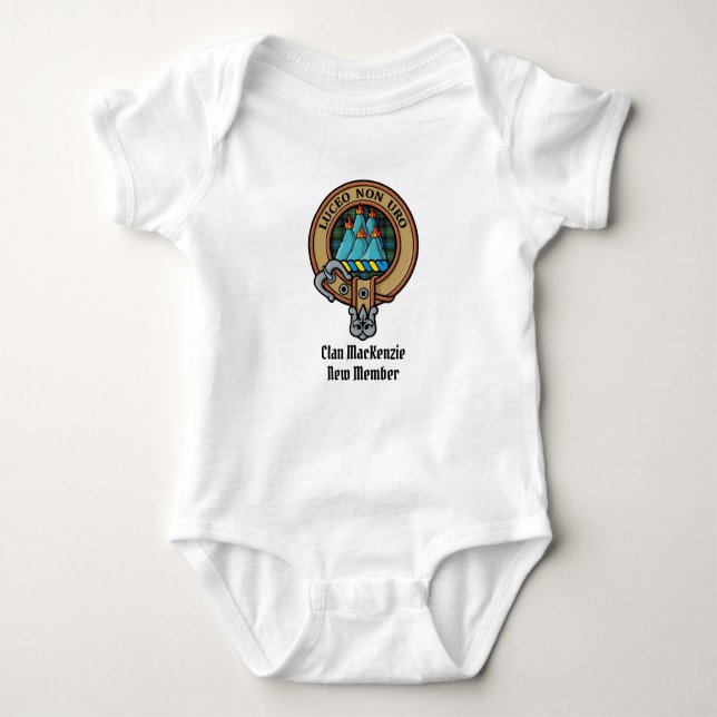 Body Clan MacKenzie Crest Bodysuit pour bébé (Devant)