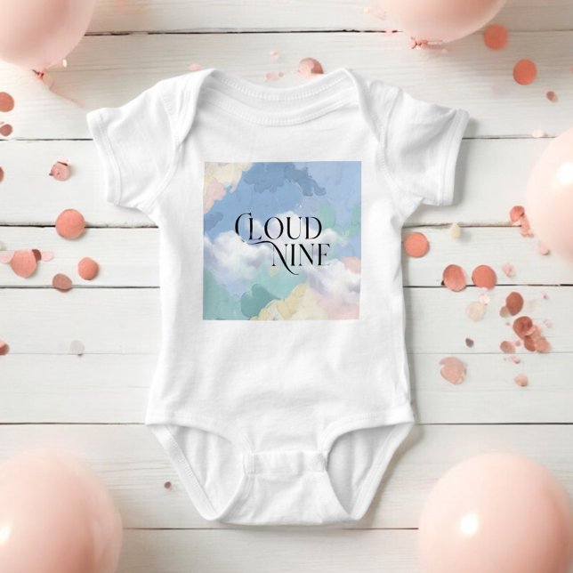 Body Cloud Neuf Élégant Baby shower Pastel (Créateur téléchargé)