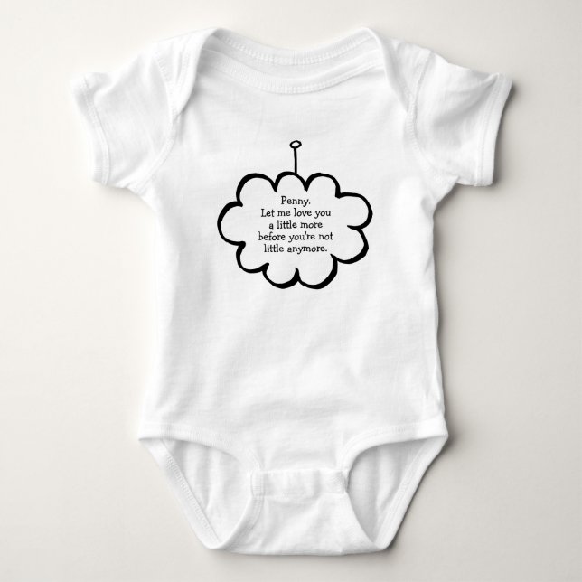 Body Cloud personnalisé sur une chaîne (Devant)