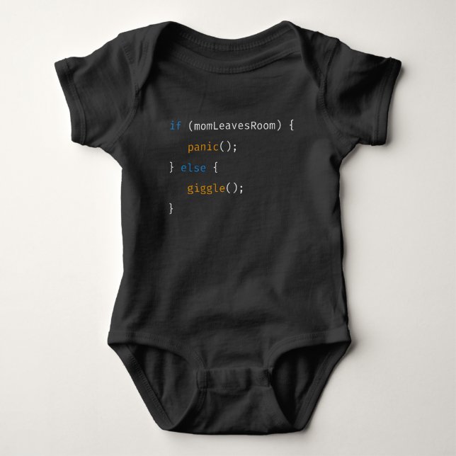 Body Coding Baby Funny Programmer And Developer Code (Devant)