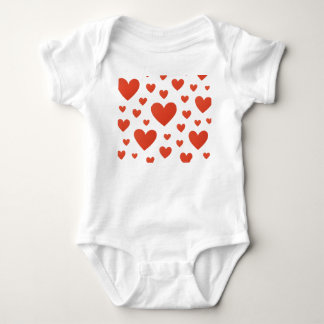Body Coeur d'amour sans couture Imprimer pour vêtements