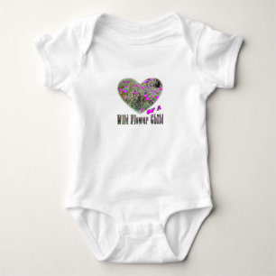 Body Coeur d'un enfant fleur sauvage