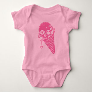 Body Coffret bébé en crème glacée rose mal
