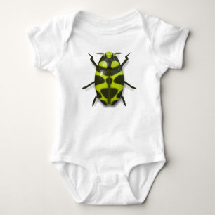 Body Coléoptère insecte mignon noir vert