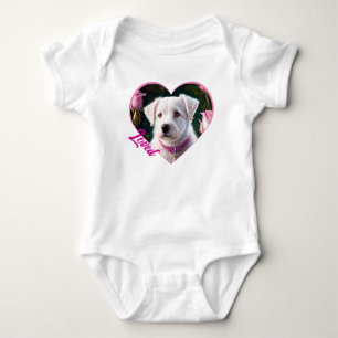 Body Collection Petit Chien Et Rose