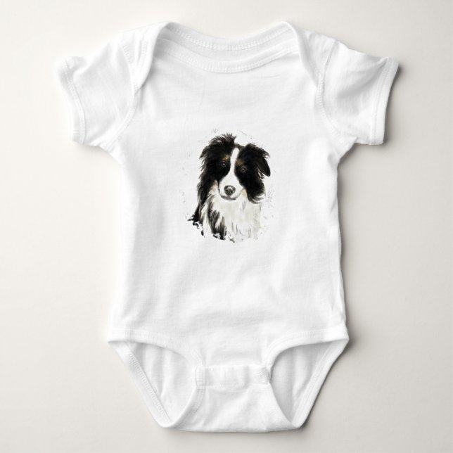 Body Collie de bordure personnalisée - Collection de ch (Devant)