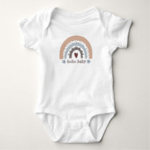 Combinaison arc-en-ciel Boho Baby