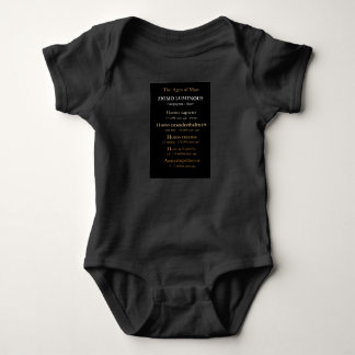 Body Combinaison bébé Ages Of Man
