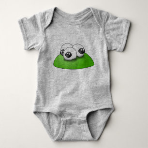 Body Combinaison Bébé Alien Mignon - Espace Vert