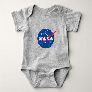 Body Combinaison bébé en coton Iconique NASA (Lune gris