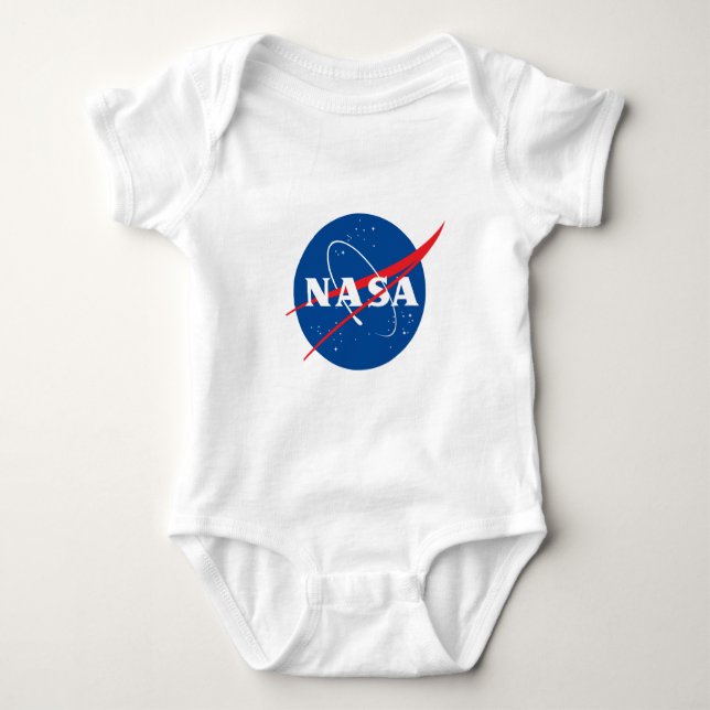 Body Combinaison bébé en coton Iconique NASA (Roquette  (Devant)
