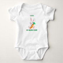 Body Combinaison Bébé Lapin de Pâques Câlin 