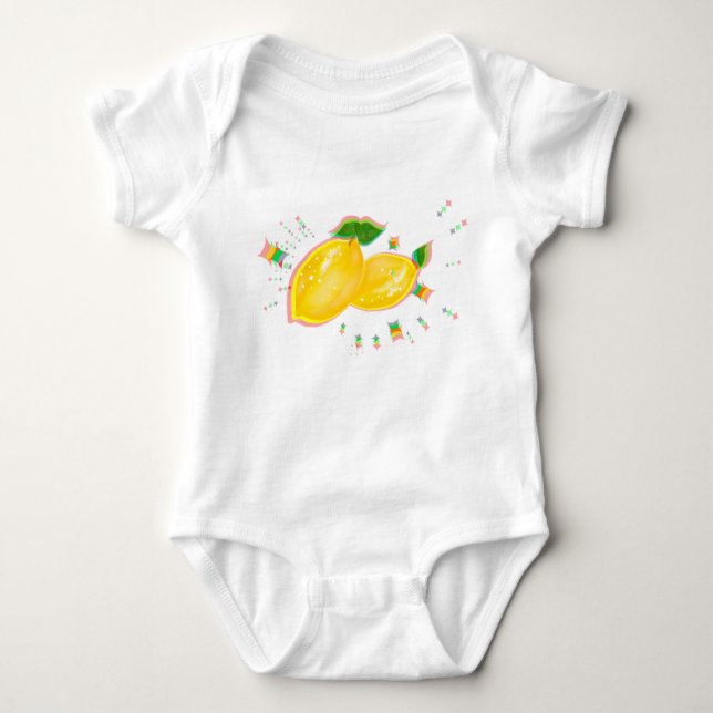 Body Combinaison bébé Lemon Pop (Devant)