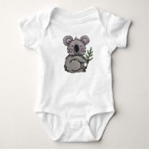 Combinaison bébé motif koala