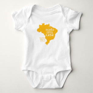 Body Combinaison BRÉSIL du Jersey de bébé