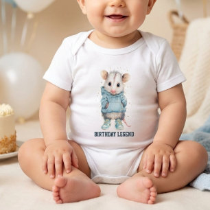Body Combinaison d'anniversaire opossum • Tenue d'anima