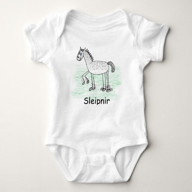 Body Combinaison de bébé de Sleipnir (Devant)