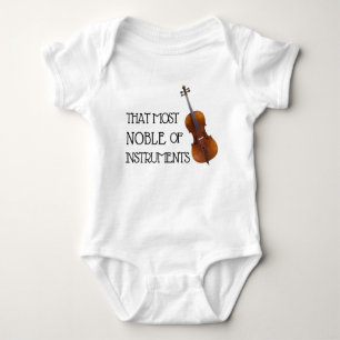 Body Combinaison de bébé de violoncelle